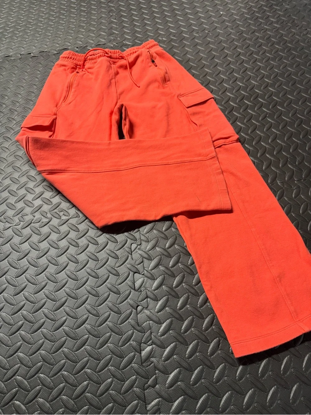 Gap Kids Coral Cargo Sweatpants Wide Leg XXL 14-16